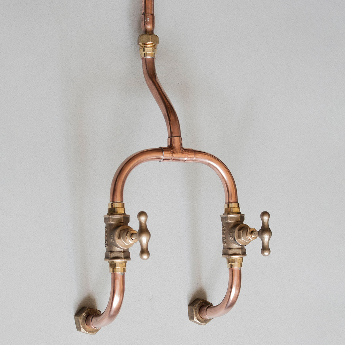 Outdoor / indoor copper shower - switchrange