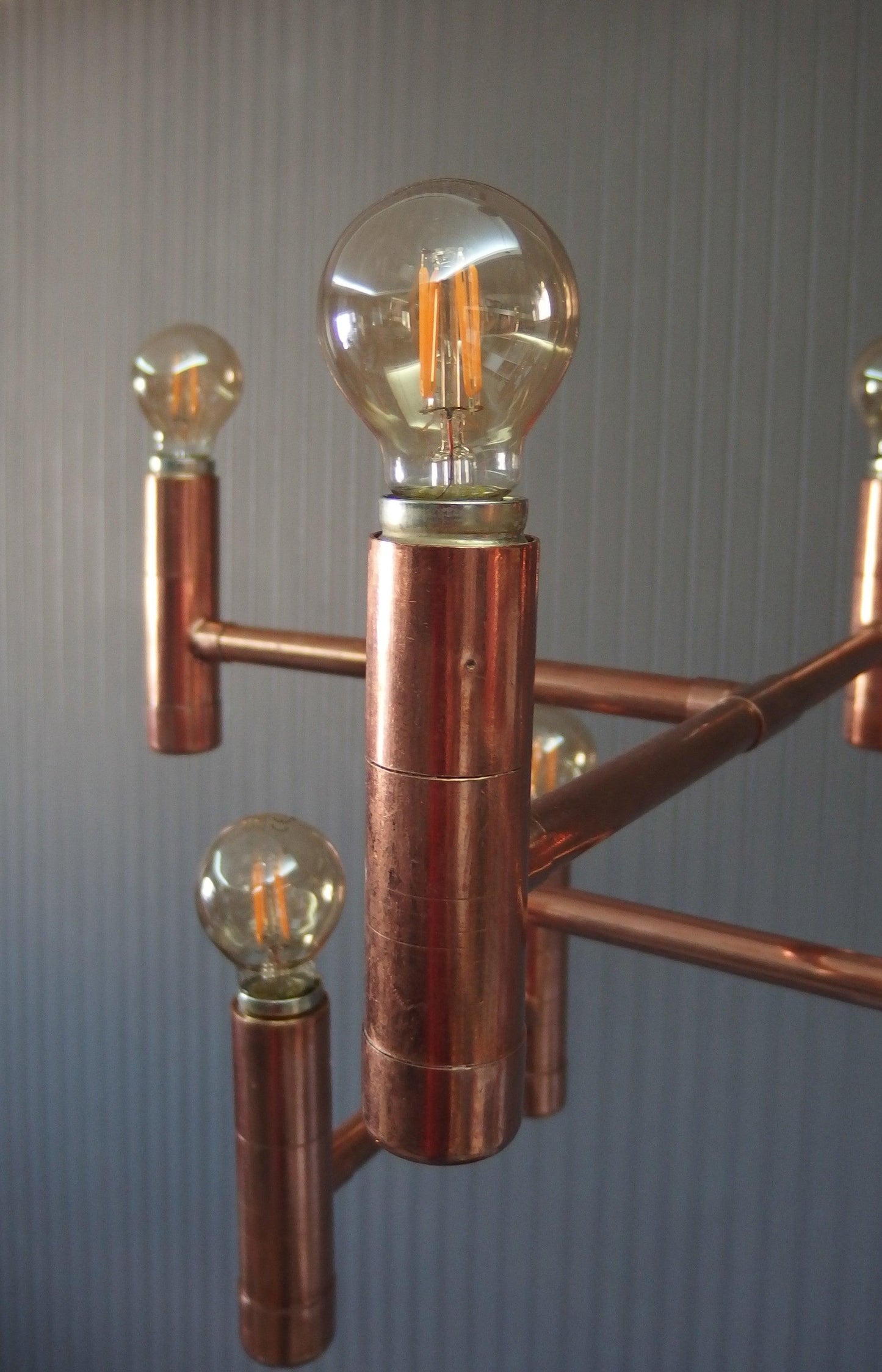 Primus - handmade copper chandelier - switchrange
