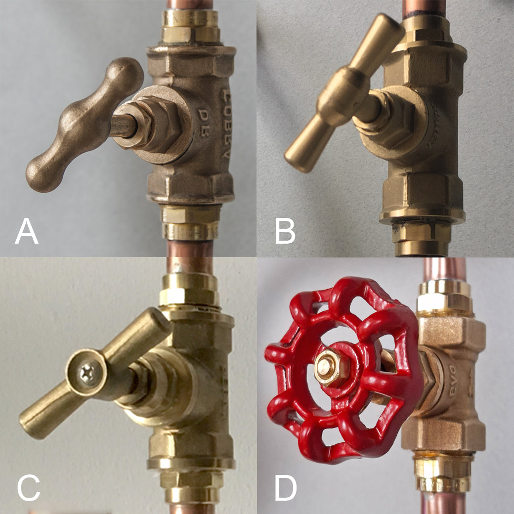 Valve option for copper shower by Switchrange