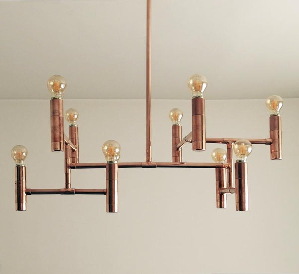 Primus - handmade copper pipe lamp by Switchrange