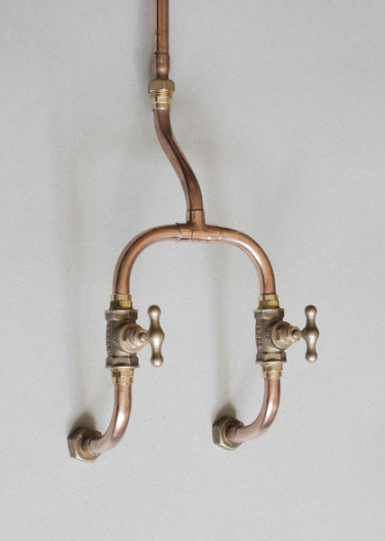 industrial copper shower faucet by Switchrange
