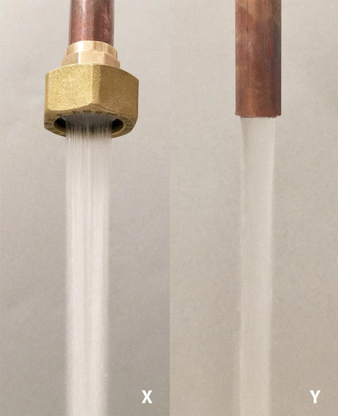 Copper tap shower head Switchrange